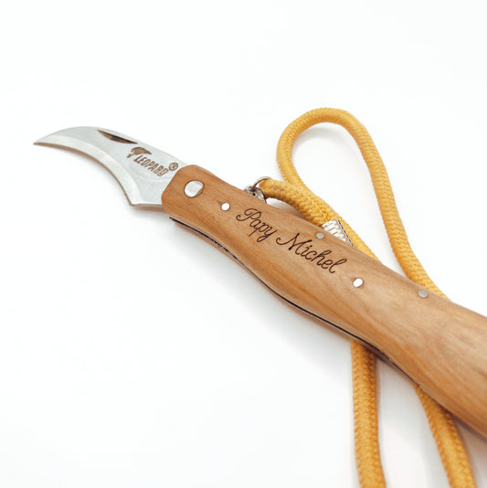Couteau à champignon personnalisé