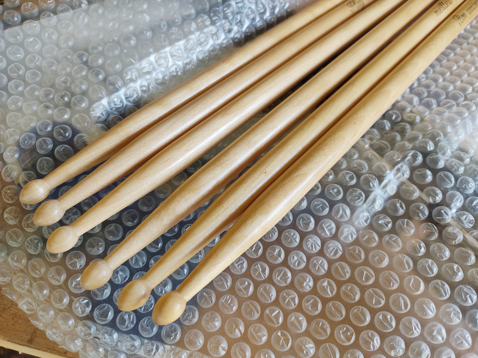 Baguettes batterie érable 5A