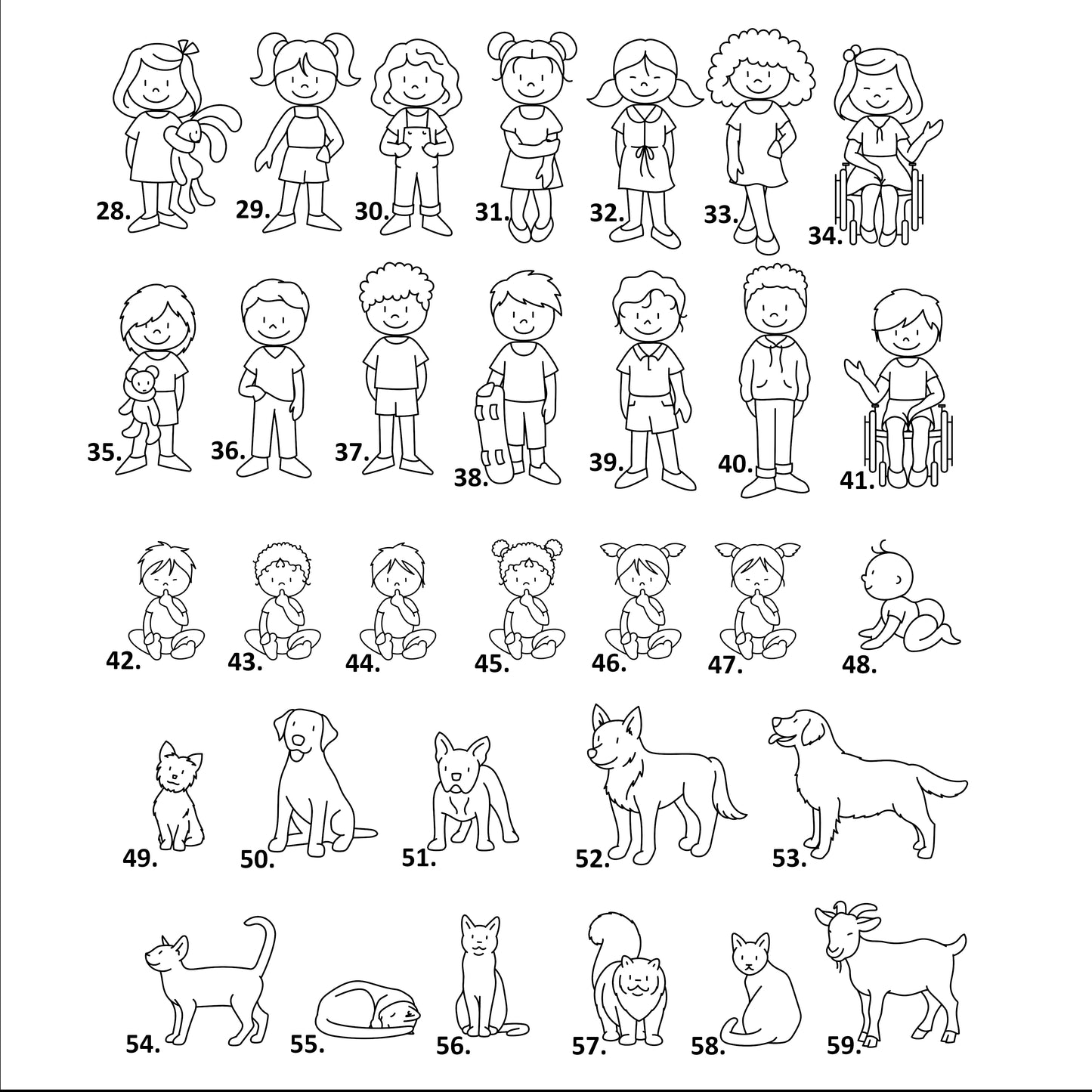 Porte clé famille personnalisé - L'Atelier du bois 88