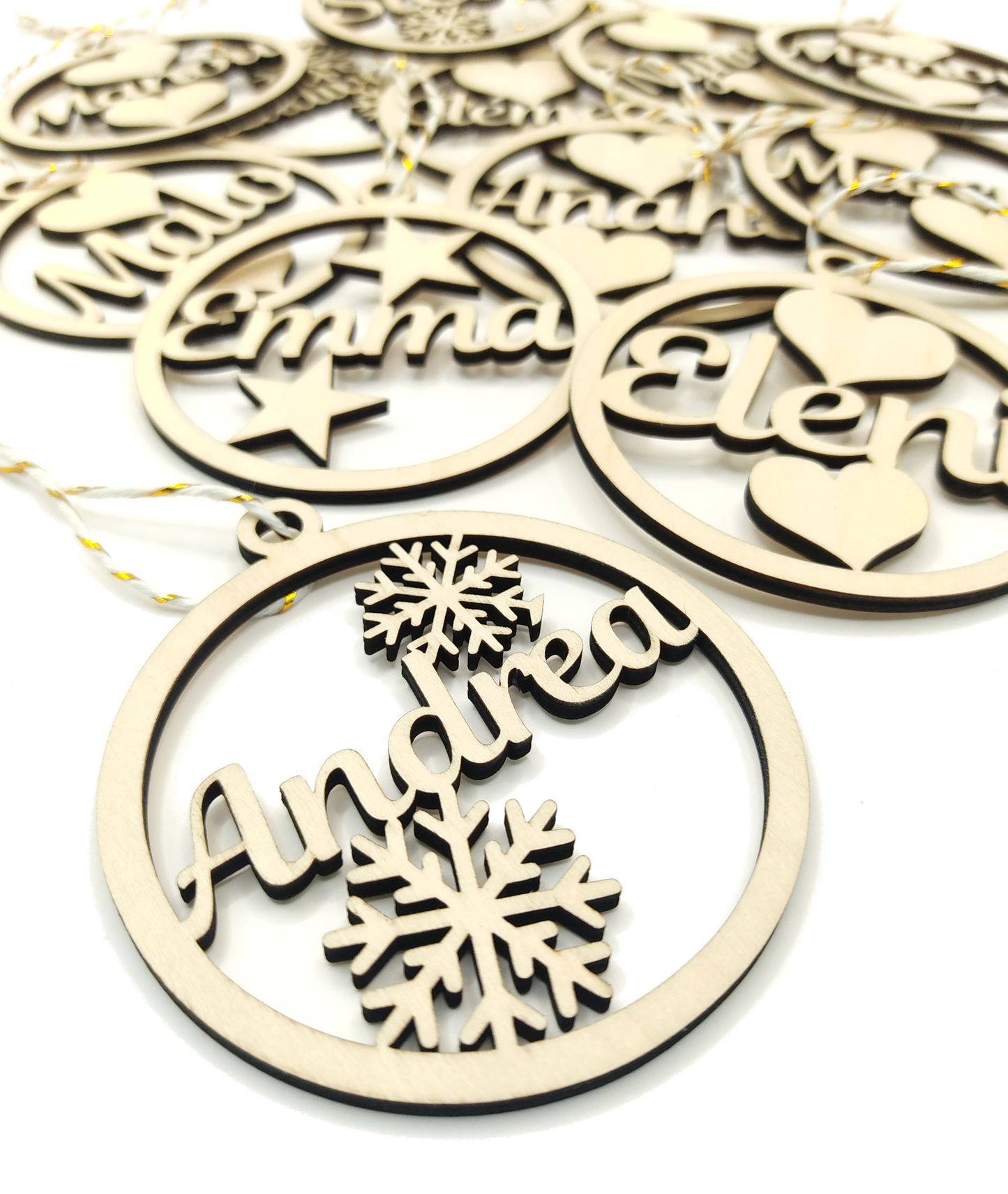 Boule de Noël personnalisé avec prénom