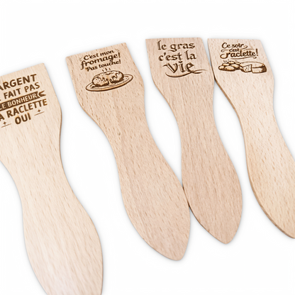 Spatule à raclette personnalisée