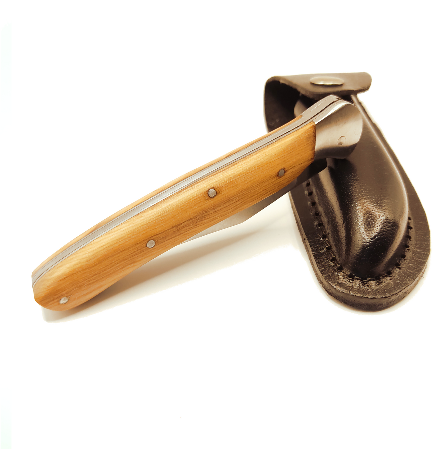 Couteau rustique en bois personnalisé