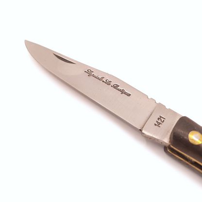 Couteau Laguiole Bougna en bois personnalisé et tire-bouchon