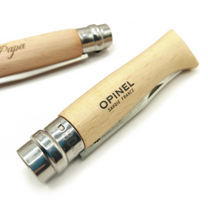 Couteau Opinel n° 8 personnalisé