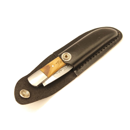 Couteau rustique en bois personnalisé et tire-bouchon
