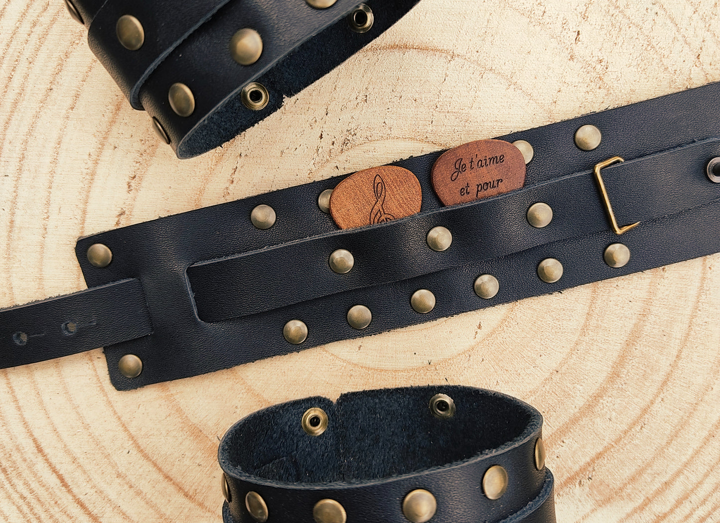 Bracelet de force porte médiators personnalisés