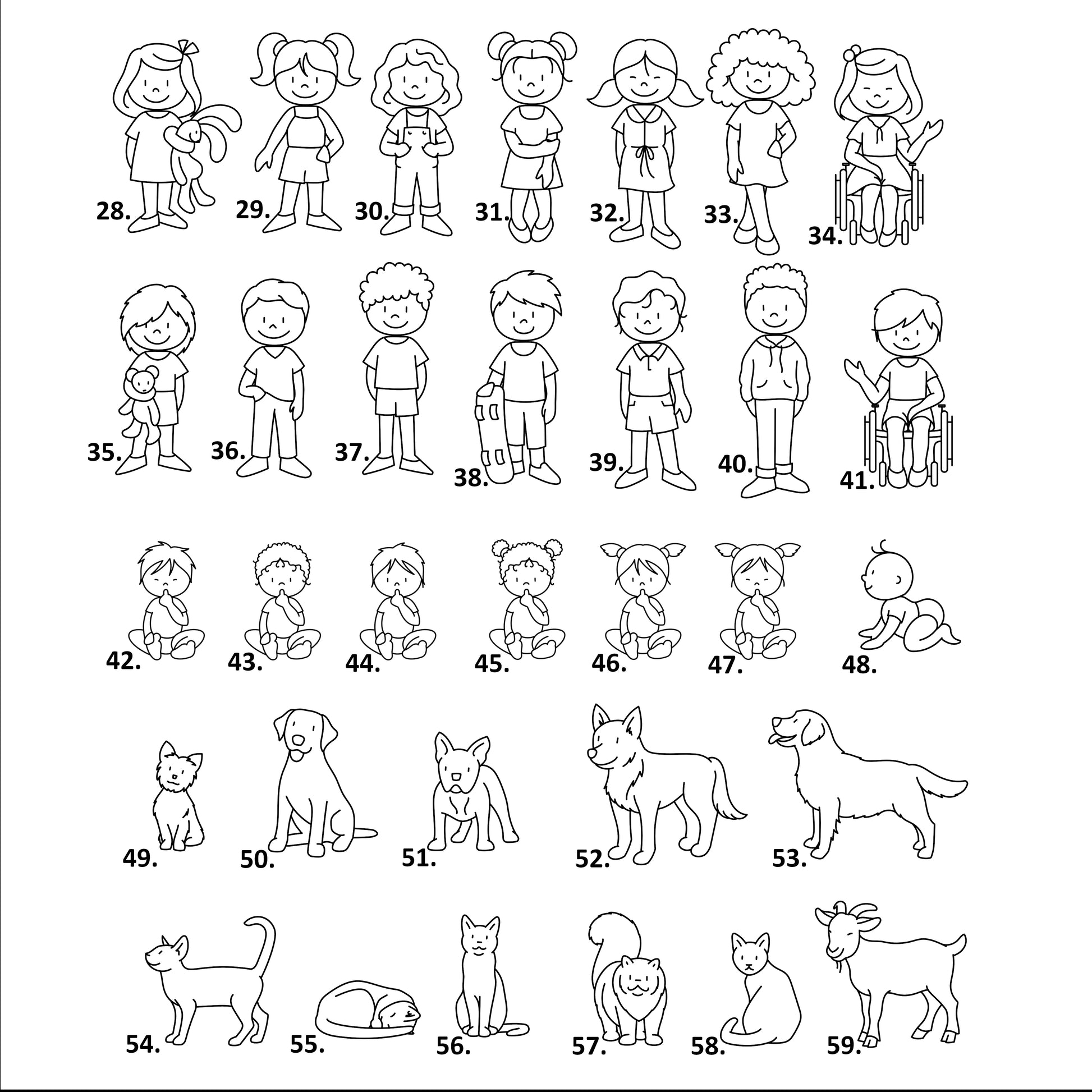 Porte clé famille personnalisé - L'Atelier du bois 88
