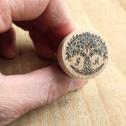 Bouchon bouteille de vin personnalisé - L'Atelier du bois 88